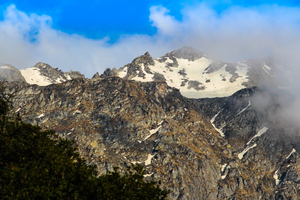 Snow On Mountains